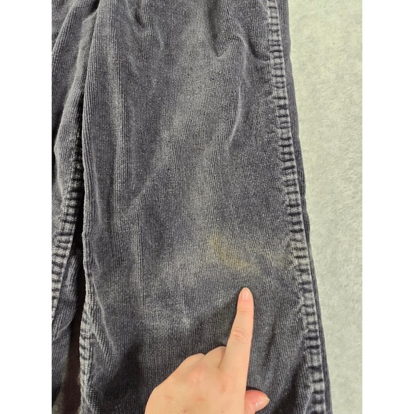 Vintage 70s Road Runner Corduroy High Rise Pants Women Size 27x33  Flare Leg - Picture 6 of 16